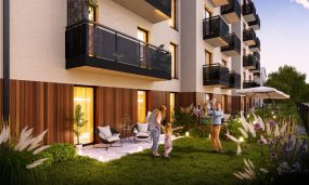Wizualizacja Zimowa Apartamenty Goczałkowice